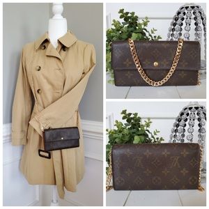 Louis Vuitton Monogram Minibag & Sarah Wallet